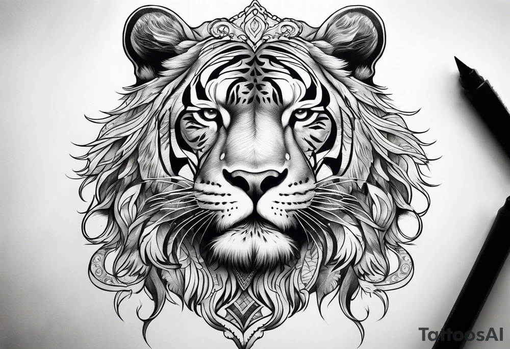 buitre majestuoso tattoo idea