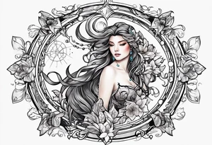 May, July, December zodiac tattoo idea
