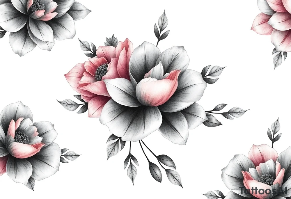 Flowers tattoo idea