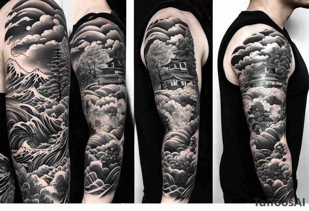 Japanese sleeve tattoo idea