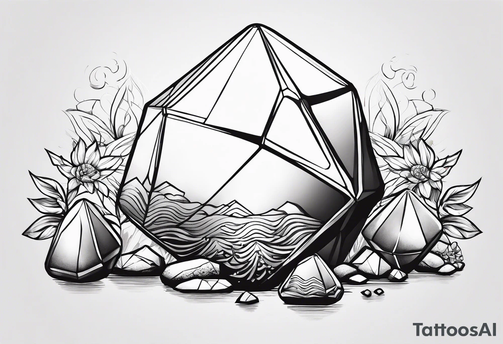 Wishing rocks tattoo idea