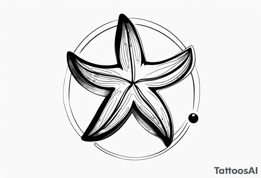 Shell/starfish bracelet tattoo idea