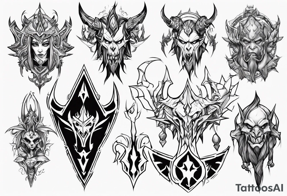 World of warcraft tattoo idea