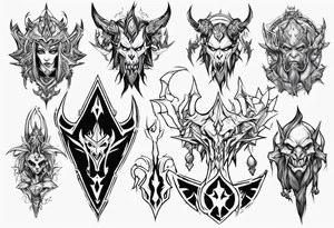 World of warcraft tattoo idea
