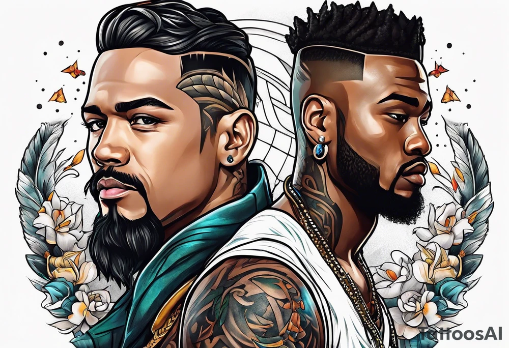 riley and huey tattoo idea