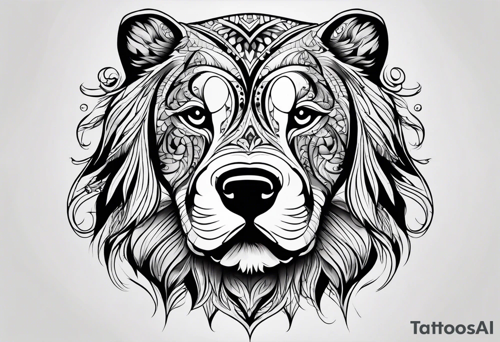 Paw print tattoo idea
