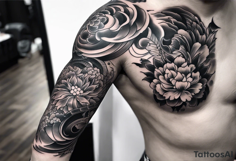 japanese sleeve tattoo idea
