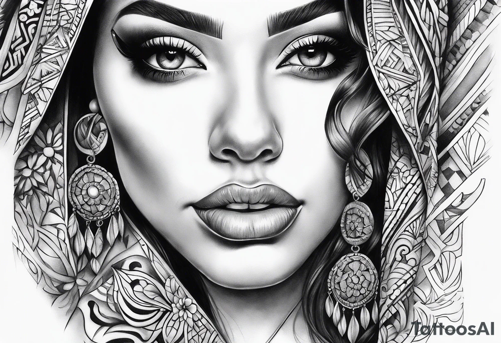 Donna chicano tattoo idea