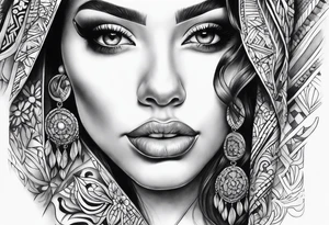Donna chicano tattoo idea