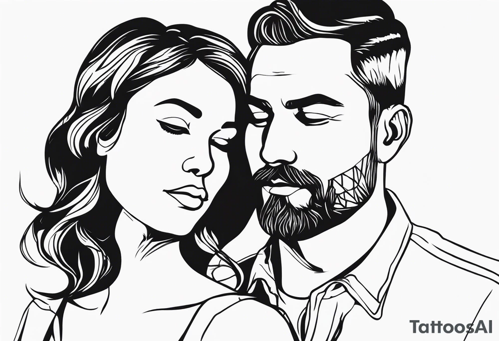 Mother and father tattoo idea