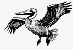 pelican fierce speed tattoo idea