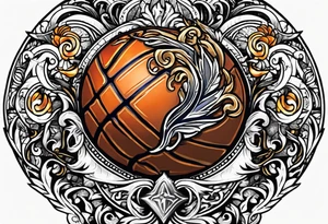 basketball virgo birth year 2005 birth place detroit tattoo idea