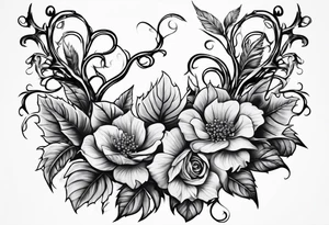 Thorny Vine tattoo idea