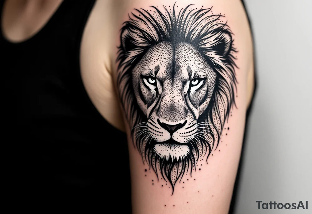 lion tattoo idea