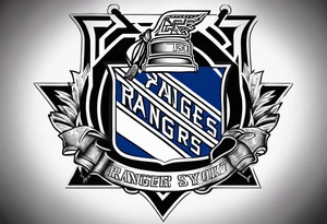 New York rangers tattoo idea
