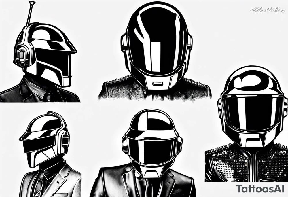daft punk tattoo idea