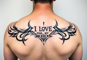 I love for my kids tattoo idea