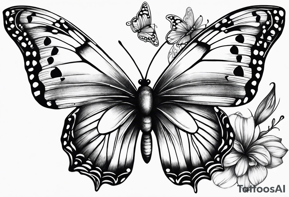 butterflies tattoo idea
