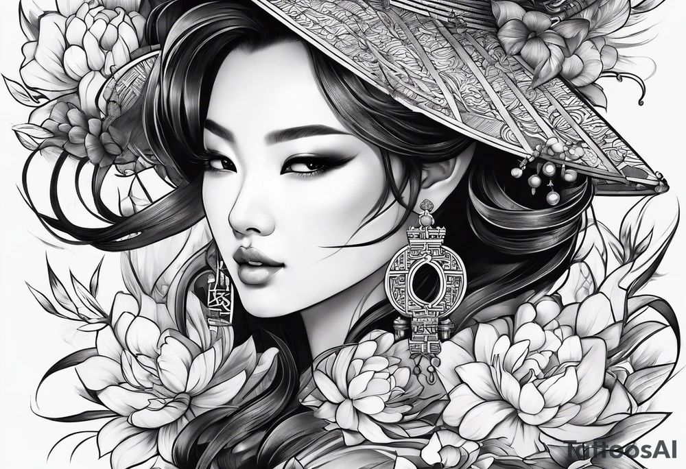 Vietnamese calligraphy tattoo idea