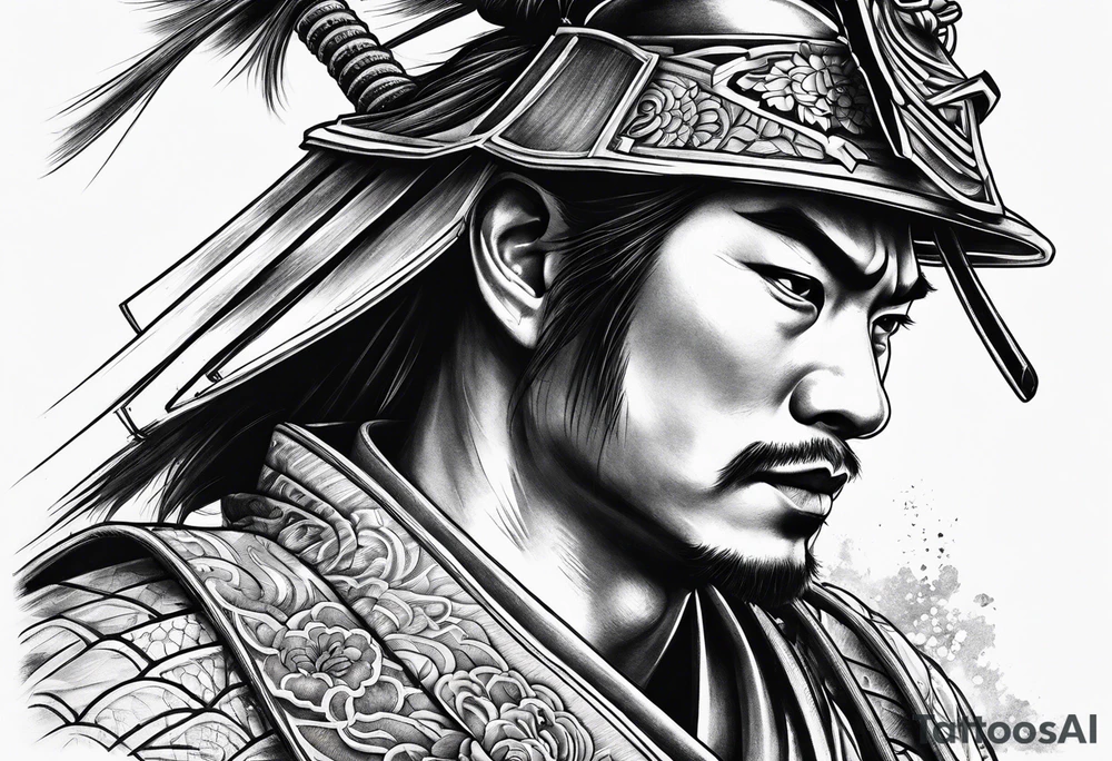 Samurai tattoo idea