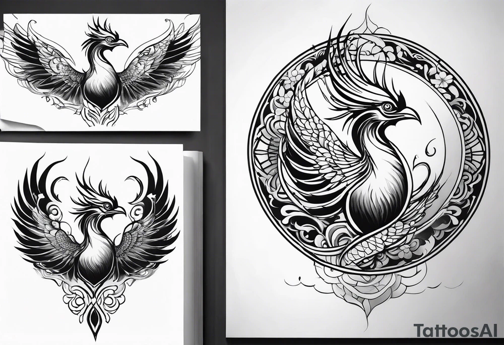 Phenix tattoo idea