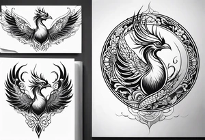 Phenix tattoo idea
