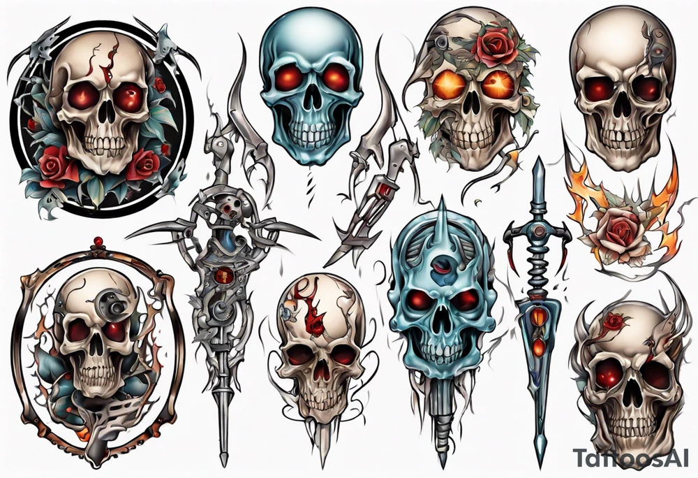 death tattoo idea