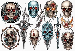 death tattoo idea