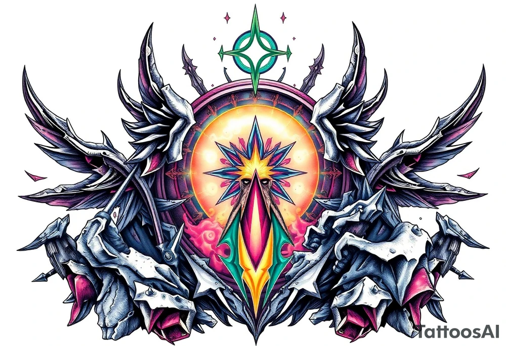 Mystical tattoo idea