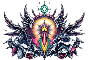 Mystical tattoo idea