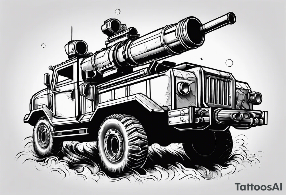 rocket launcher tattoo idea