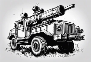 rocket launcher tattoo idea