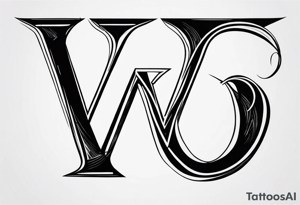 The letter: Y tattoo idea