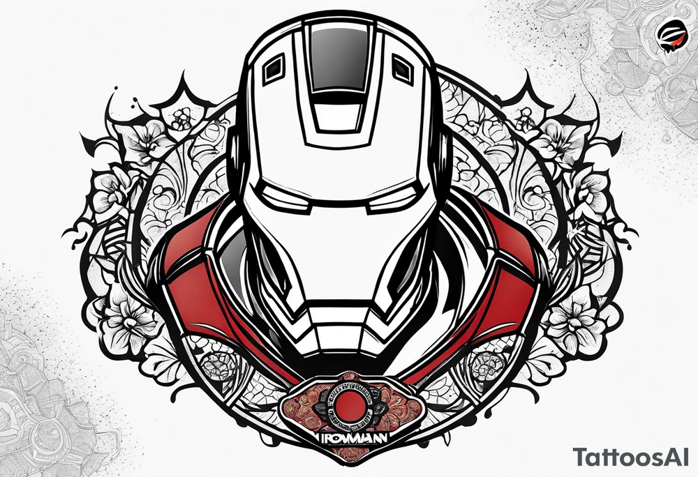 IRONMAN logo tatoo tattoo idea