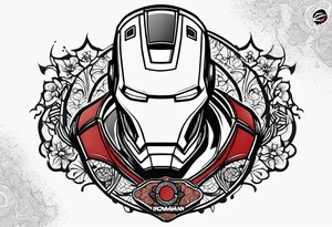 IRONMAN logo tatoo tattoo idea