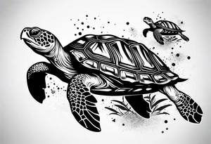 turtle tattoo idea