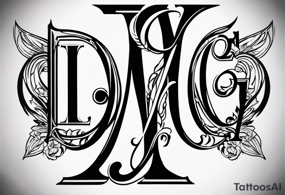 Letters ALA GAA
Roman Numeral
Simple tattoo idea