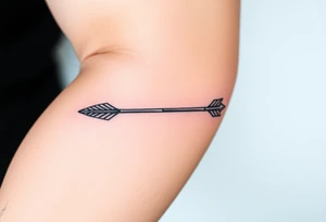 Bow arrow tattoo idea
