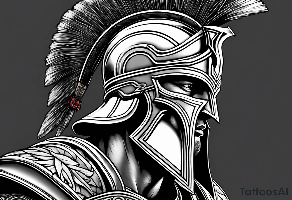spartan tattoo idea