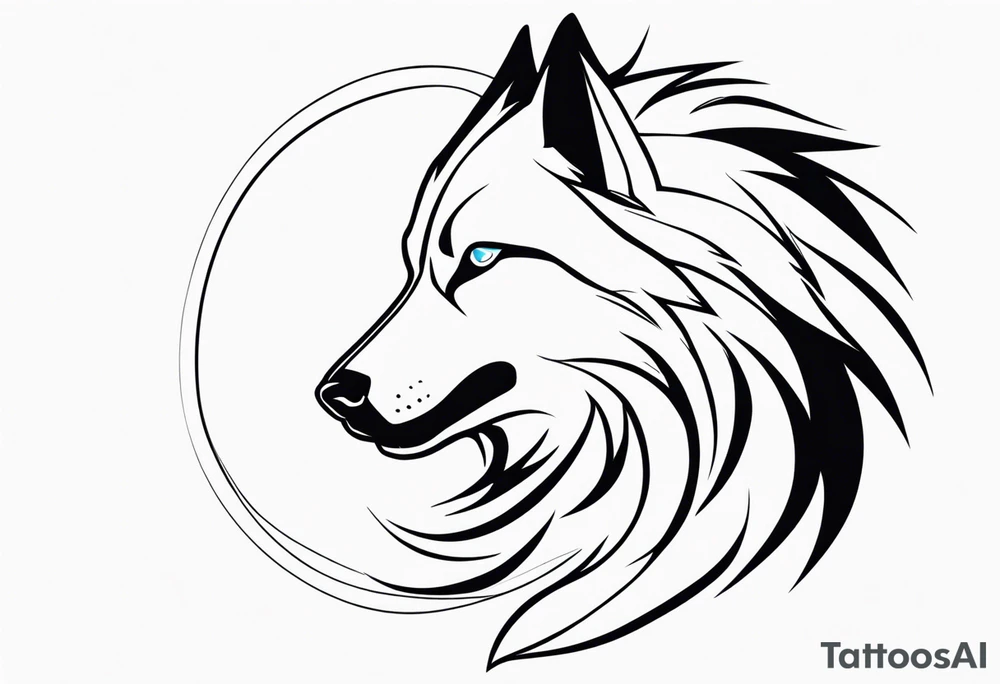 lobo tattoo idea