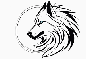 lobo tattoo idea