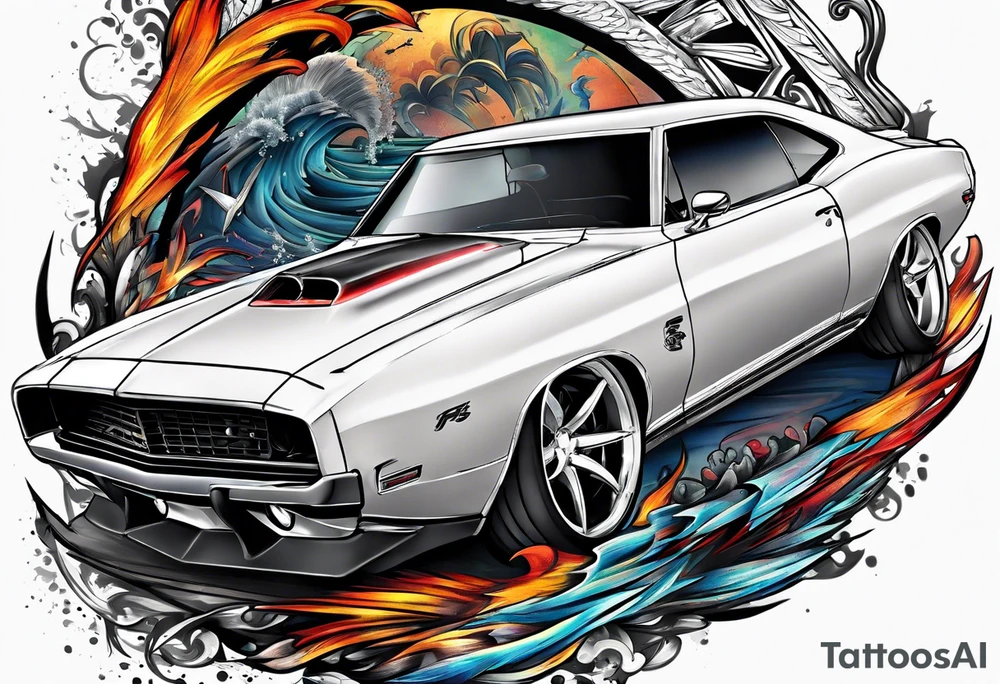 Fast and furious tattoo idea