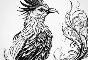 little pheonix tattoo idea