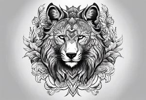 What animal symbolizes healing tattoo idea