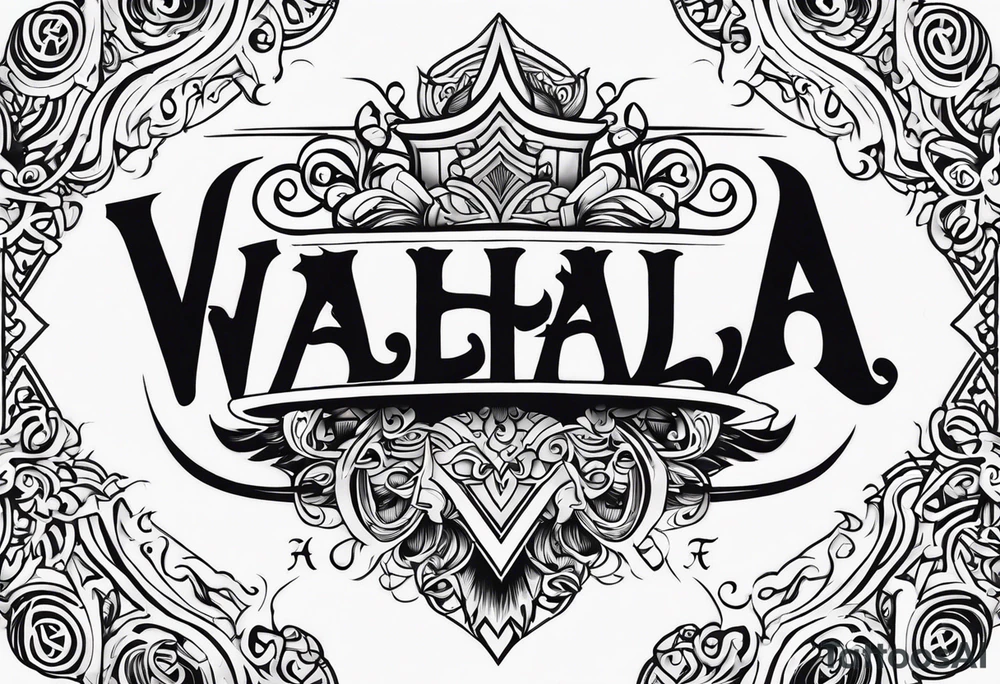Valhalla tattoo idea