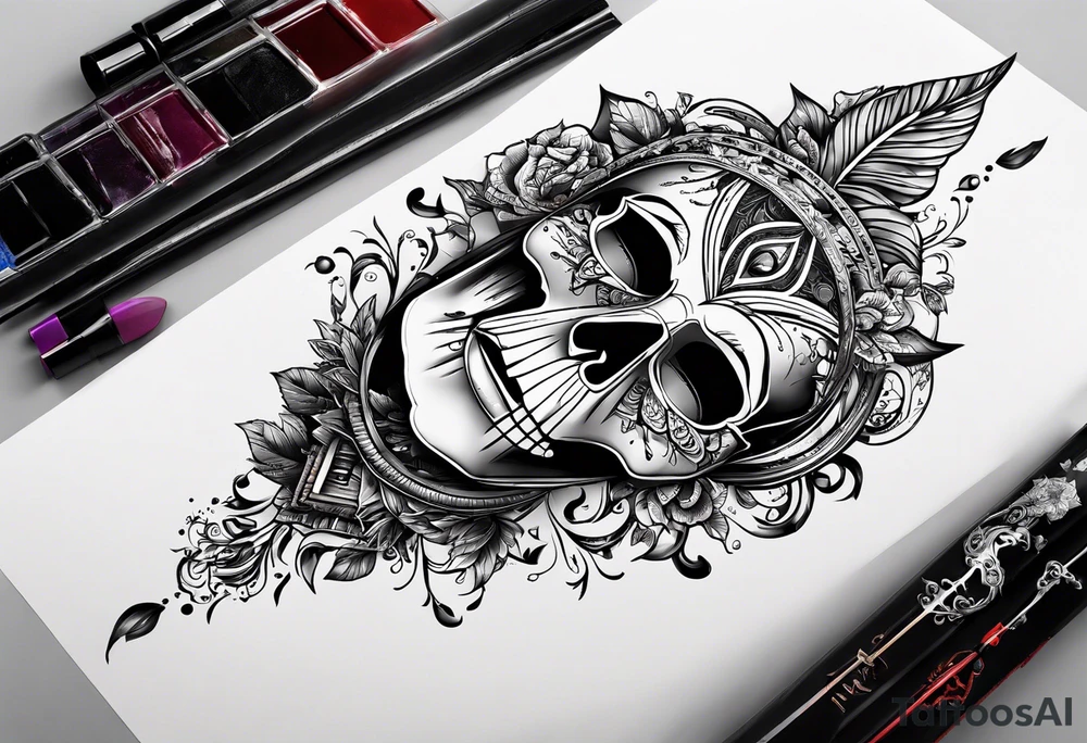 I’m broken fron inside, i want to die, but nobody cares…. Help me tattoo idea