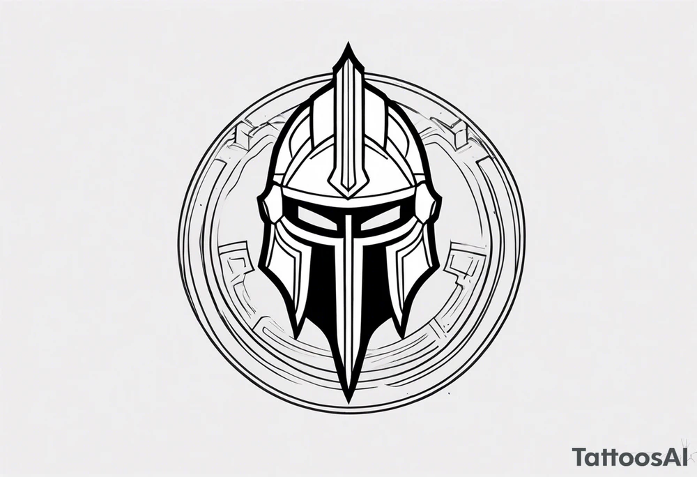 Ancient spartan symbol tattoo tattoo idea