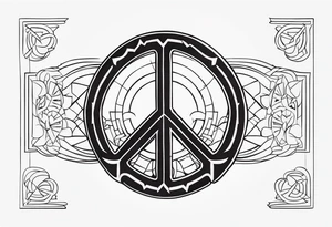 peace maker tattoo idea