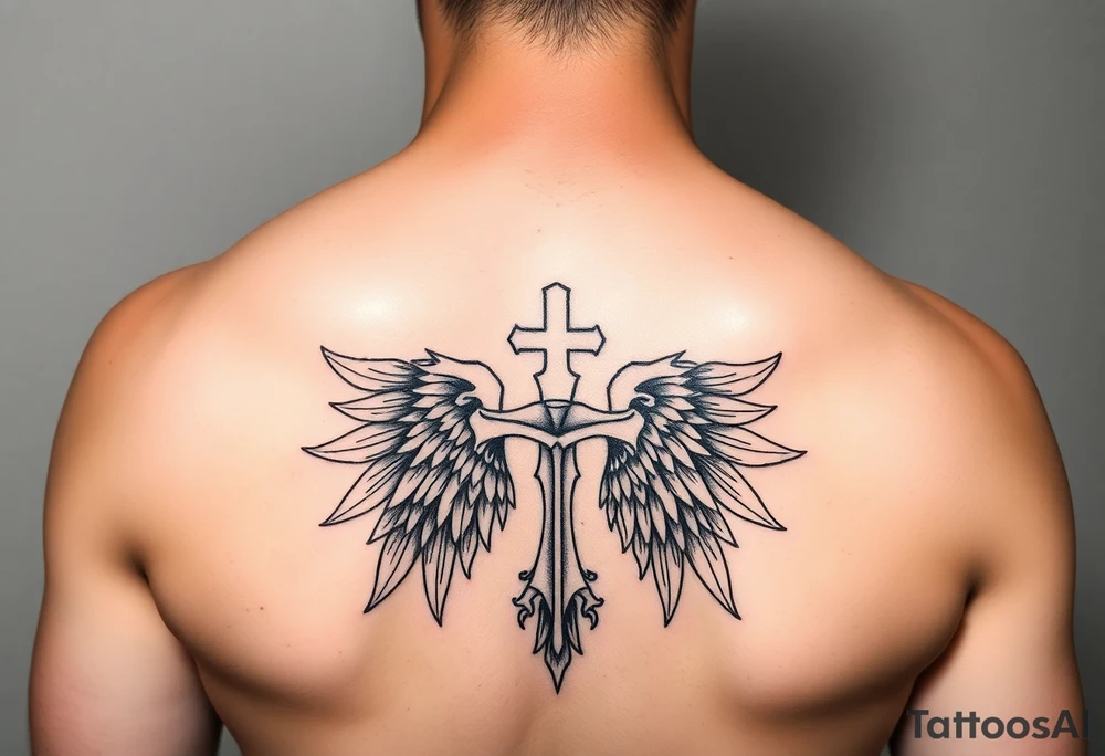 Religious Chicano tattoo idea