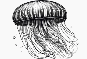 Jellyfish tattoo idea